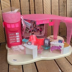 Lori Dolls Jetset Airways - Airport for 6in dolls